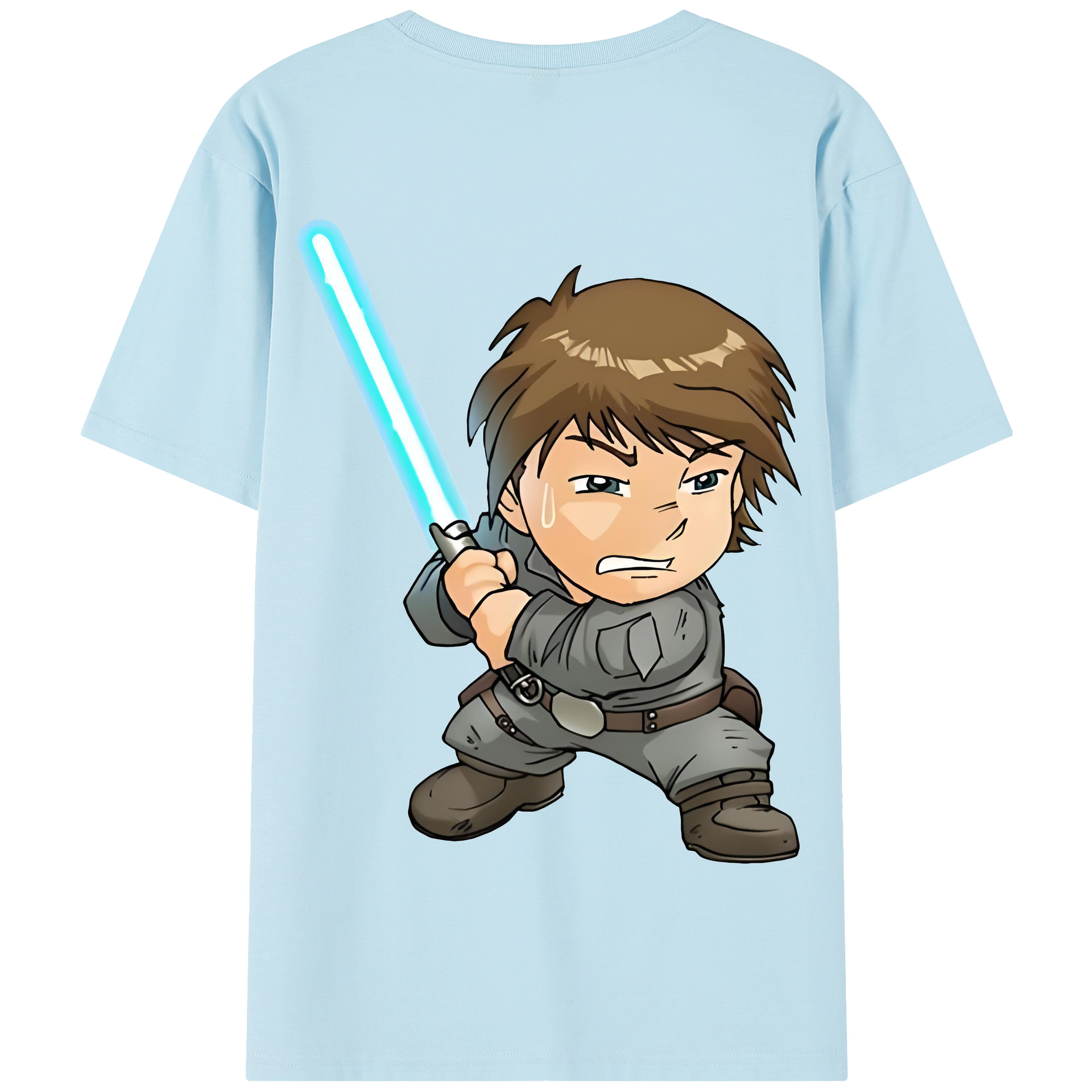 （画像用） スター・ウォーズ Star Wars 綿100％半袖Tシャツ（背面プリント）